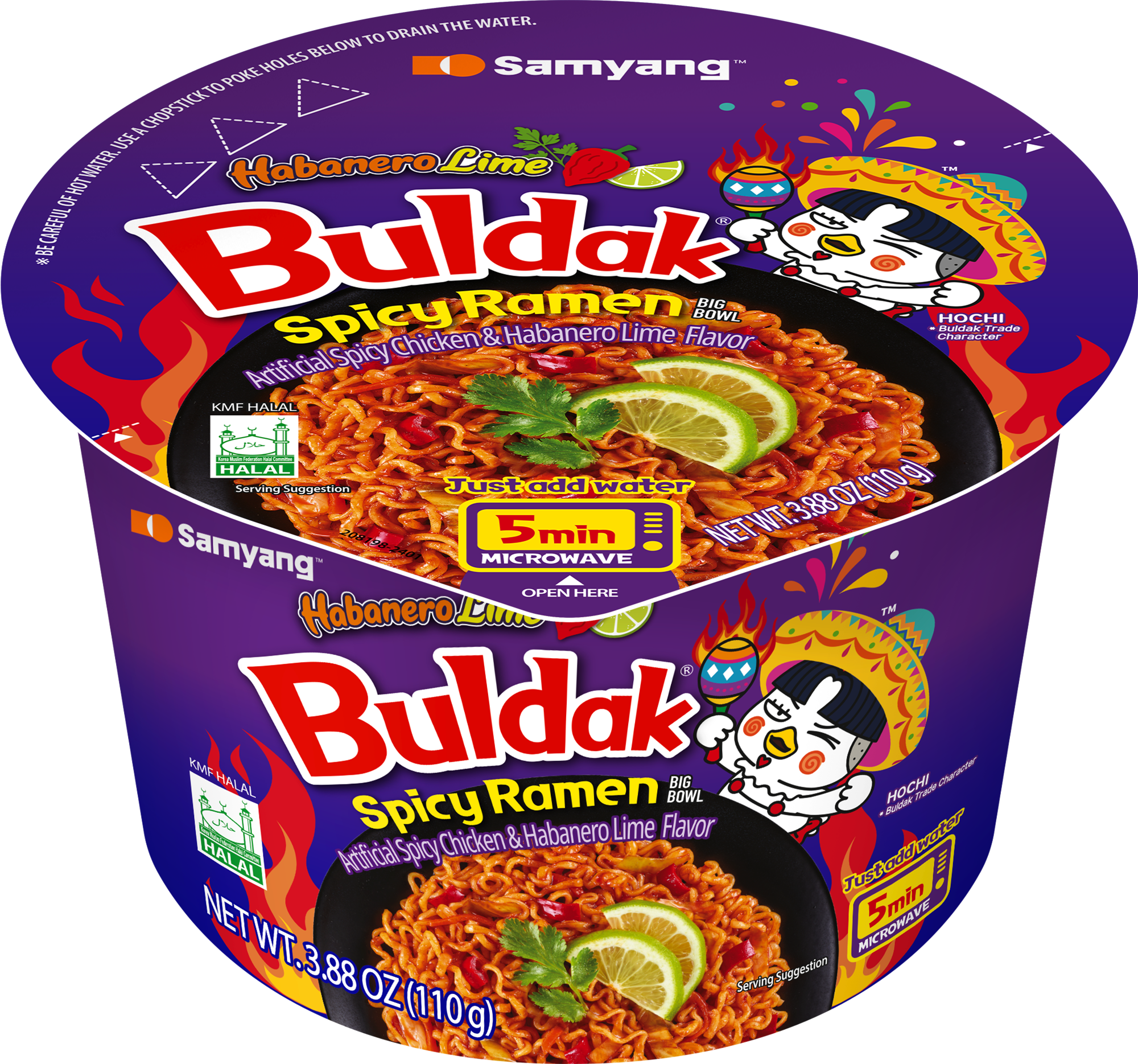 Buldak Acılı Kupa Ramen