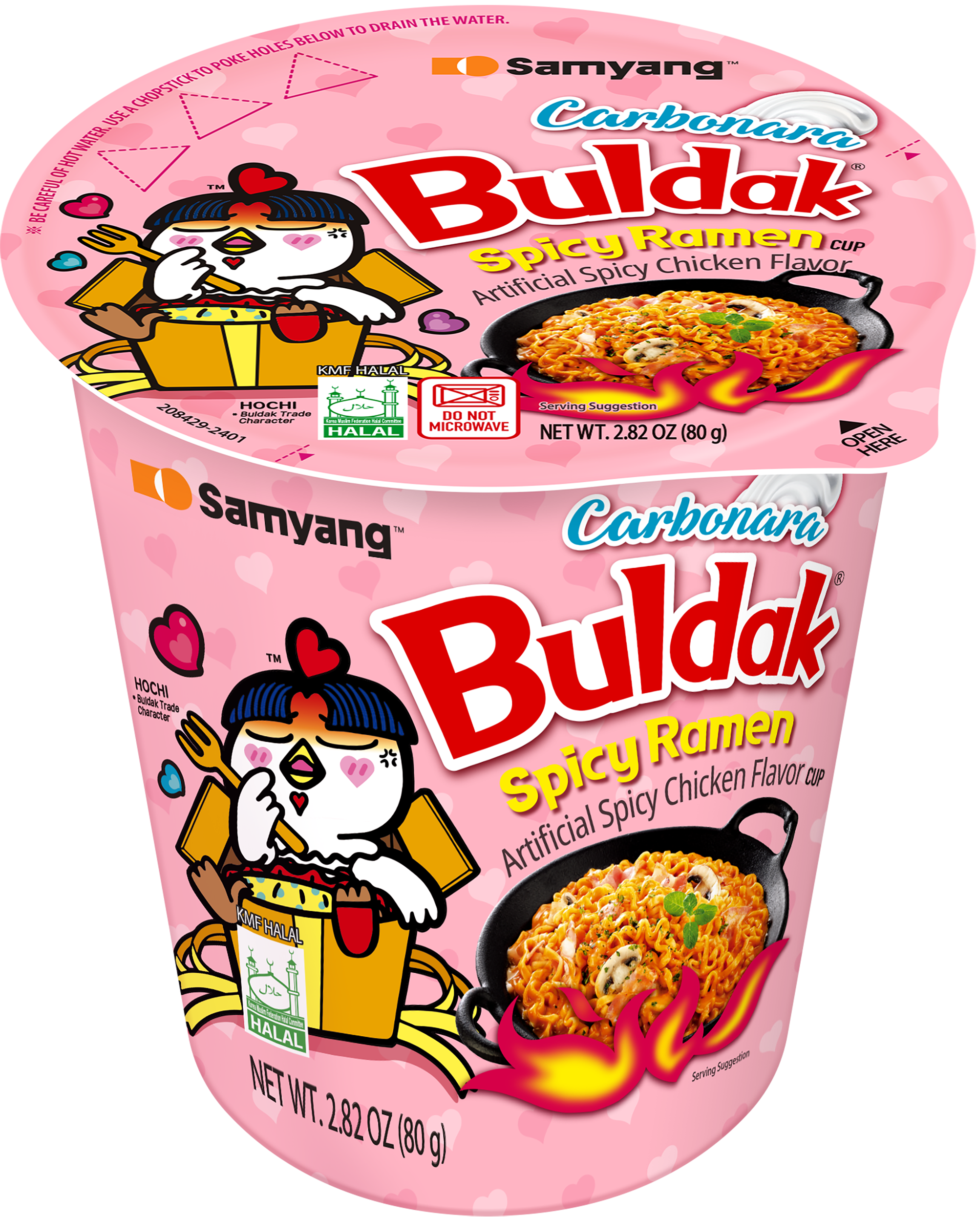 Buldak Acılı Bardak Ramen