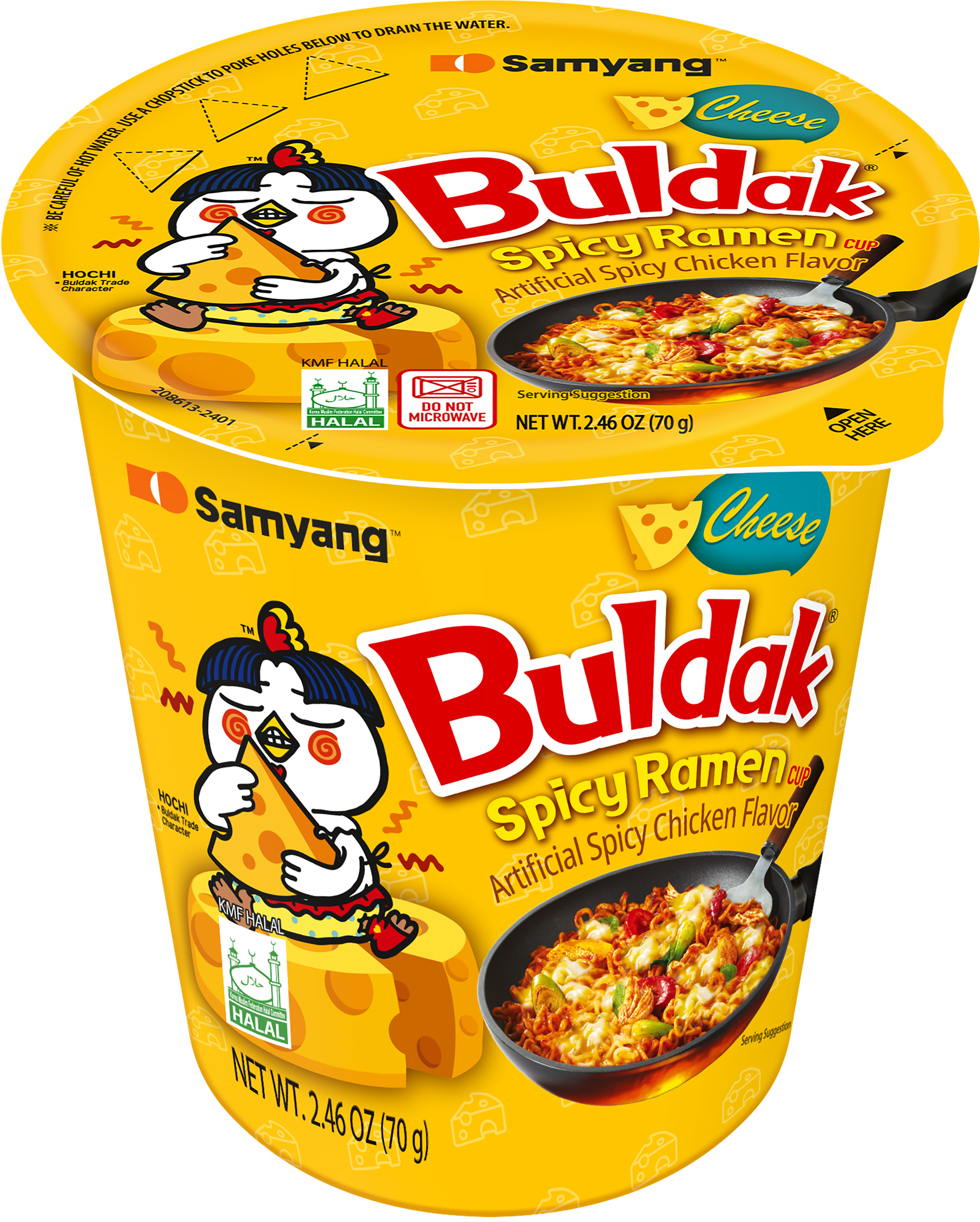 Buldak Acılı Bardak Ramen